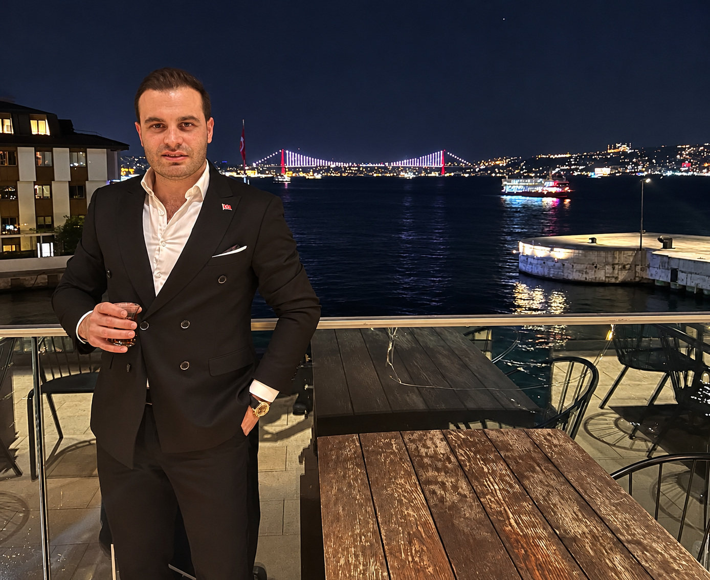 Burak Memişoğlu, İstanbul Boğazı'nda